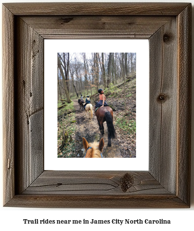 trail rides near me in James City, North Carolina